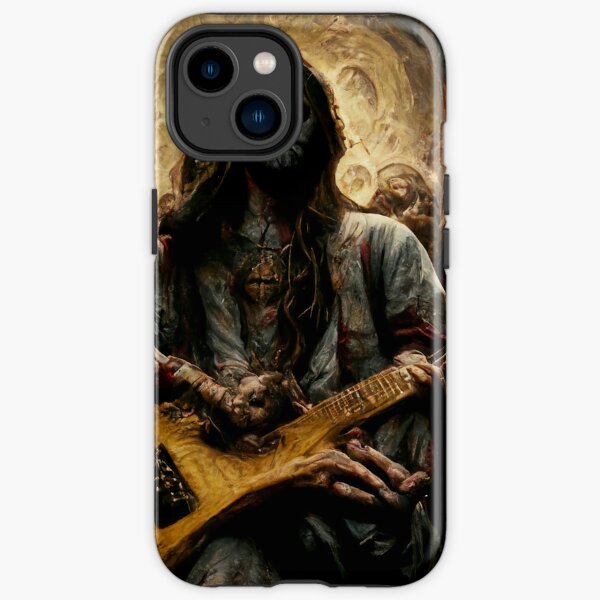 Zombie Jesus Playing Metallica Guitar iPhone Tough Case RB1608 product Offical metallica Merch