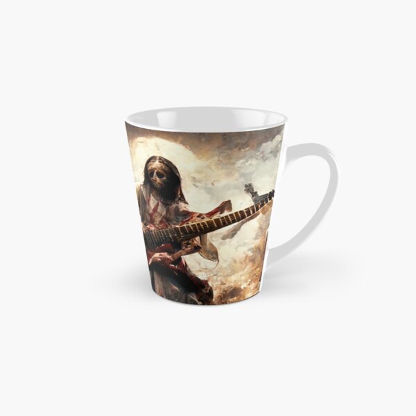 Zombie Jesus Titan Playing Metallica Guitar Tall Mug RB1608 product Offical metallica Merch