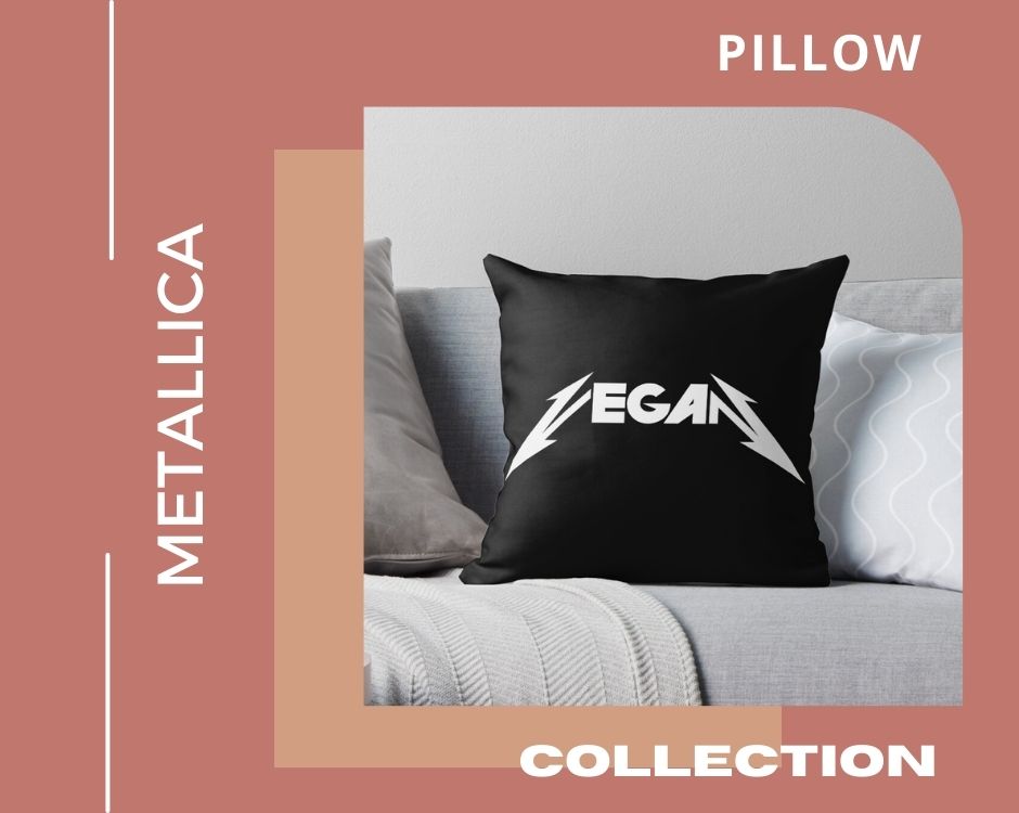 no edit metallica pillow - Metallica Store