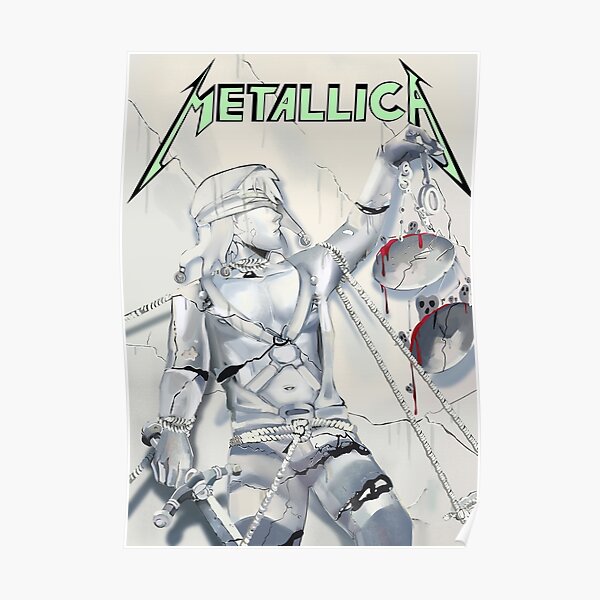 And justice for all... Jojo Metallica Poster RB1608 product Offical metallica Merch