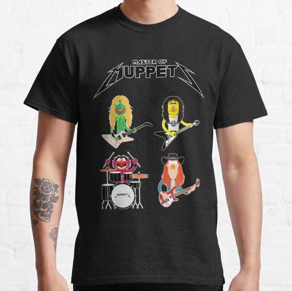 Master of Muppets - Muppets as Metallica Band Active Classic T-Shirt RB1608 product Offical metallica Merch