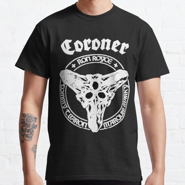 coroner band thrash metal coroner coroner coroner metallica band tool band,coroner coroner Classic T-Shirt RB1608 product Offical metallica Merch