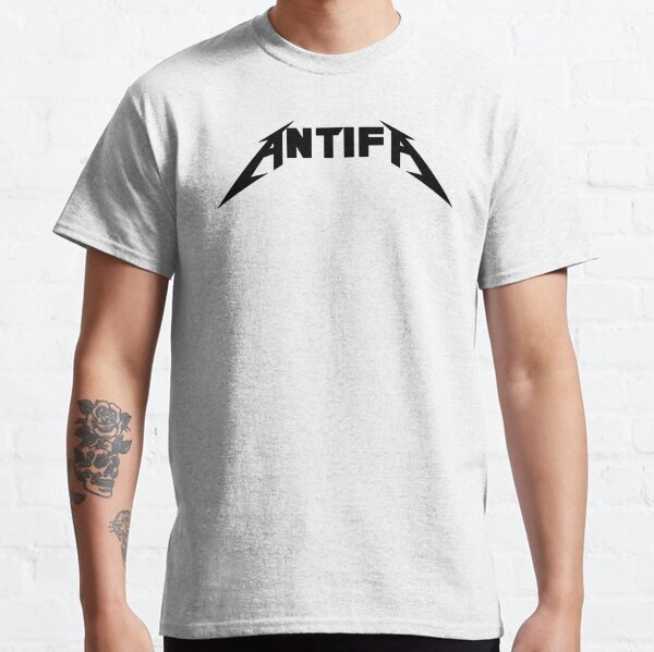 Antifa Metallica Style  Classic T-Shirt RB1608 product Offical metallica Merch