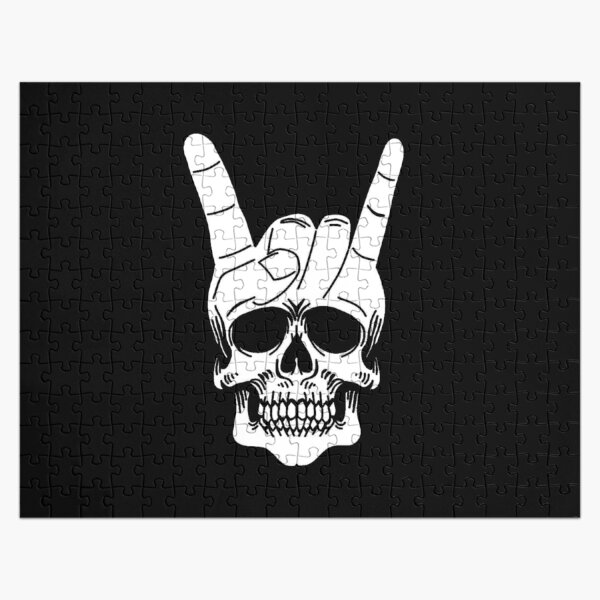 Skull Metallica Band Rock Jigsaw Puzzle RB1608 product Offical metallica Merch